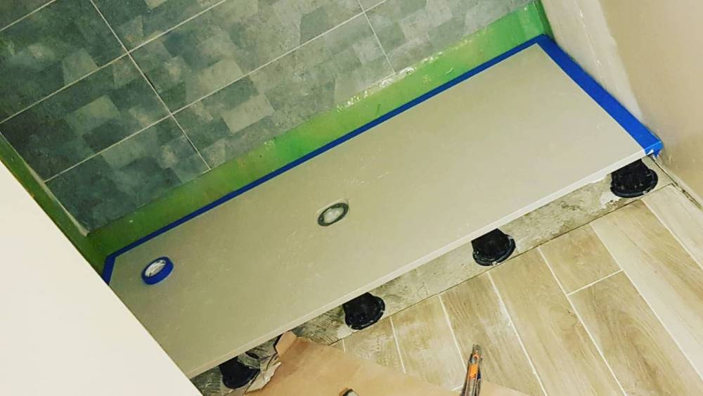 Pose de receveur de douche - Elec En Nord